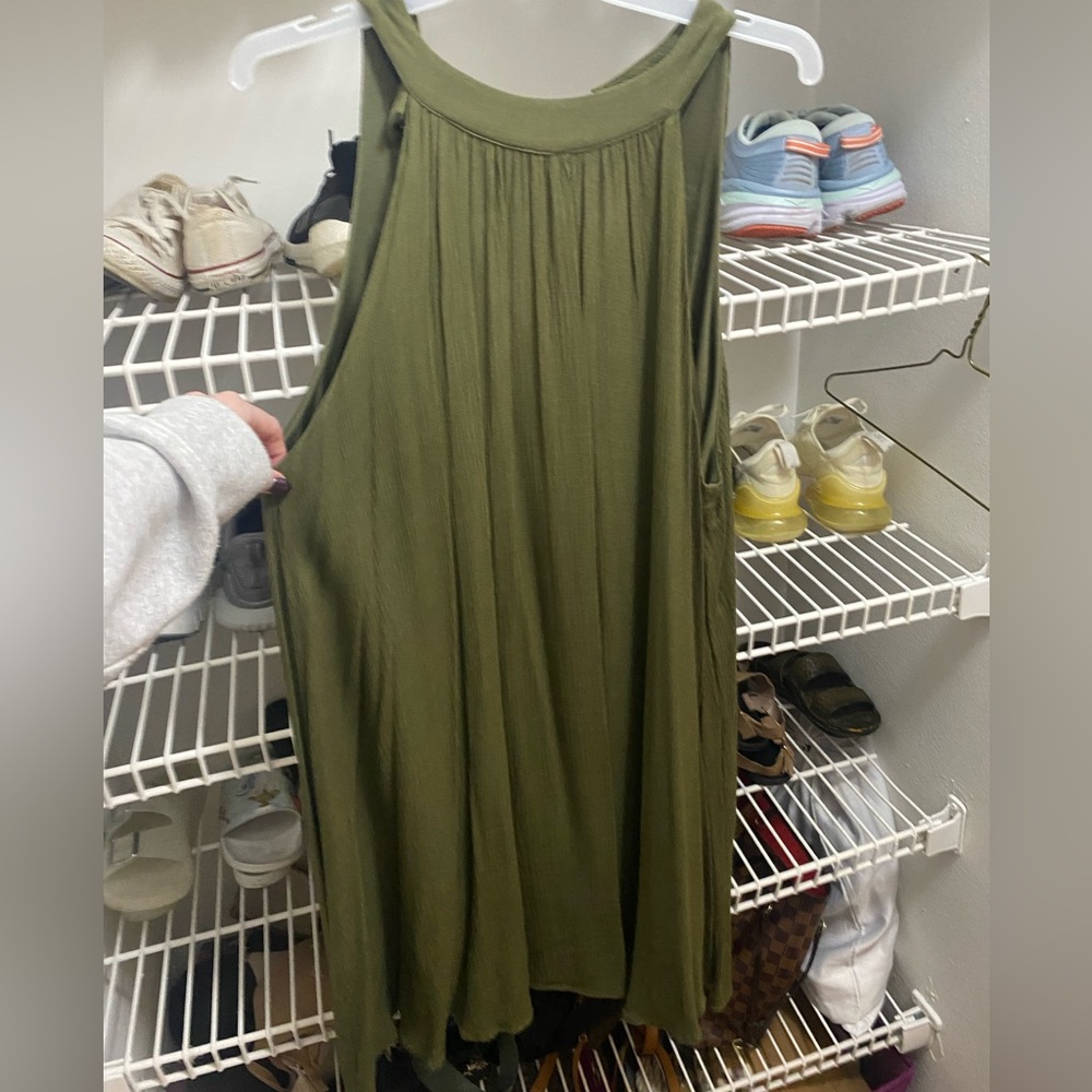 Hunter green dress from Entro size large